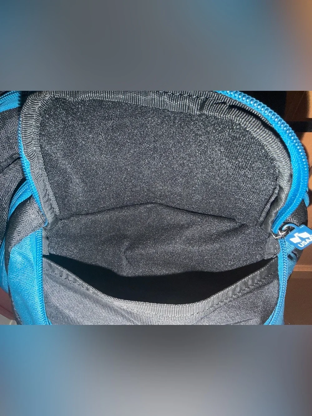 OGIO USAA Backpack Blue Black Laptop Travel School Work Hiking Multi-Pocket EUC